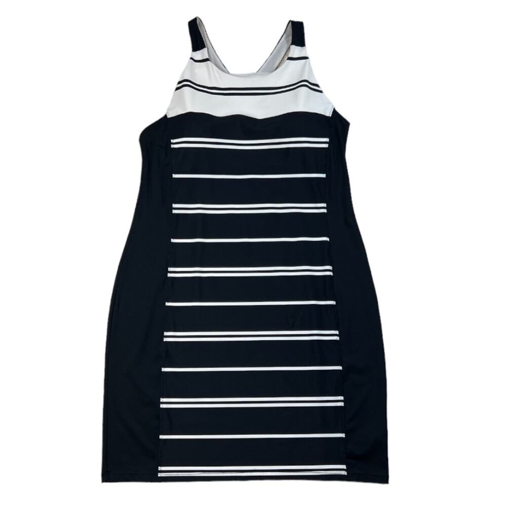Athleta Black and White Dress | Size L